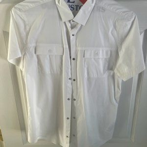 Calvin Klein White button down top